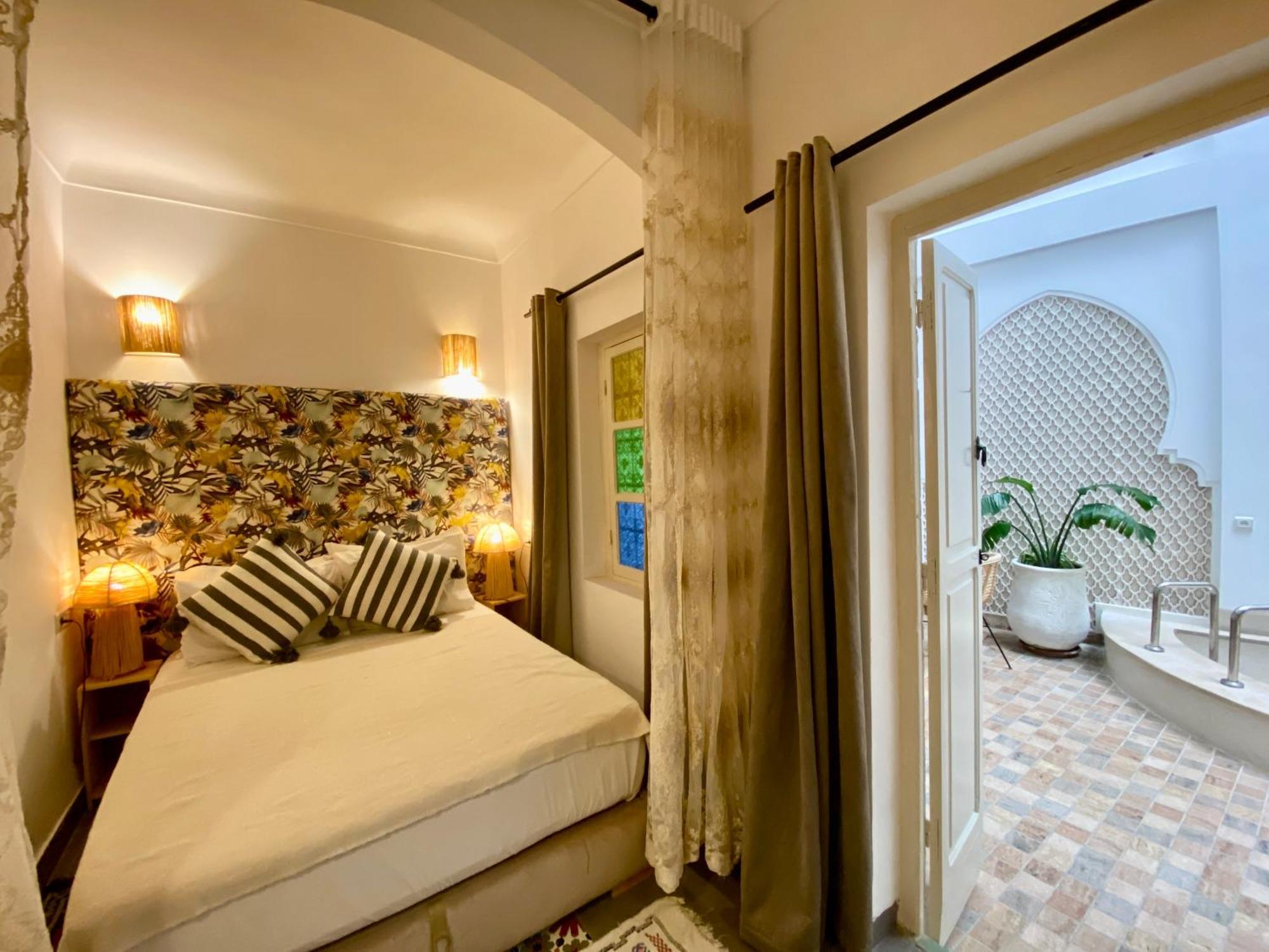 Riad Green Vines Marrakesch Exterior foto
