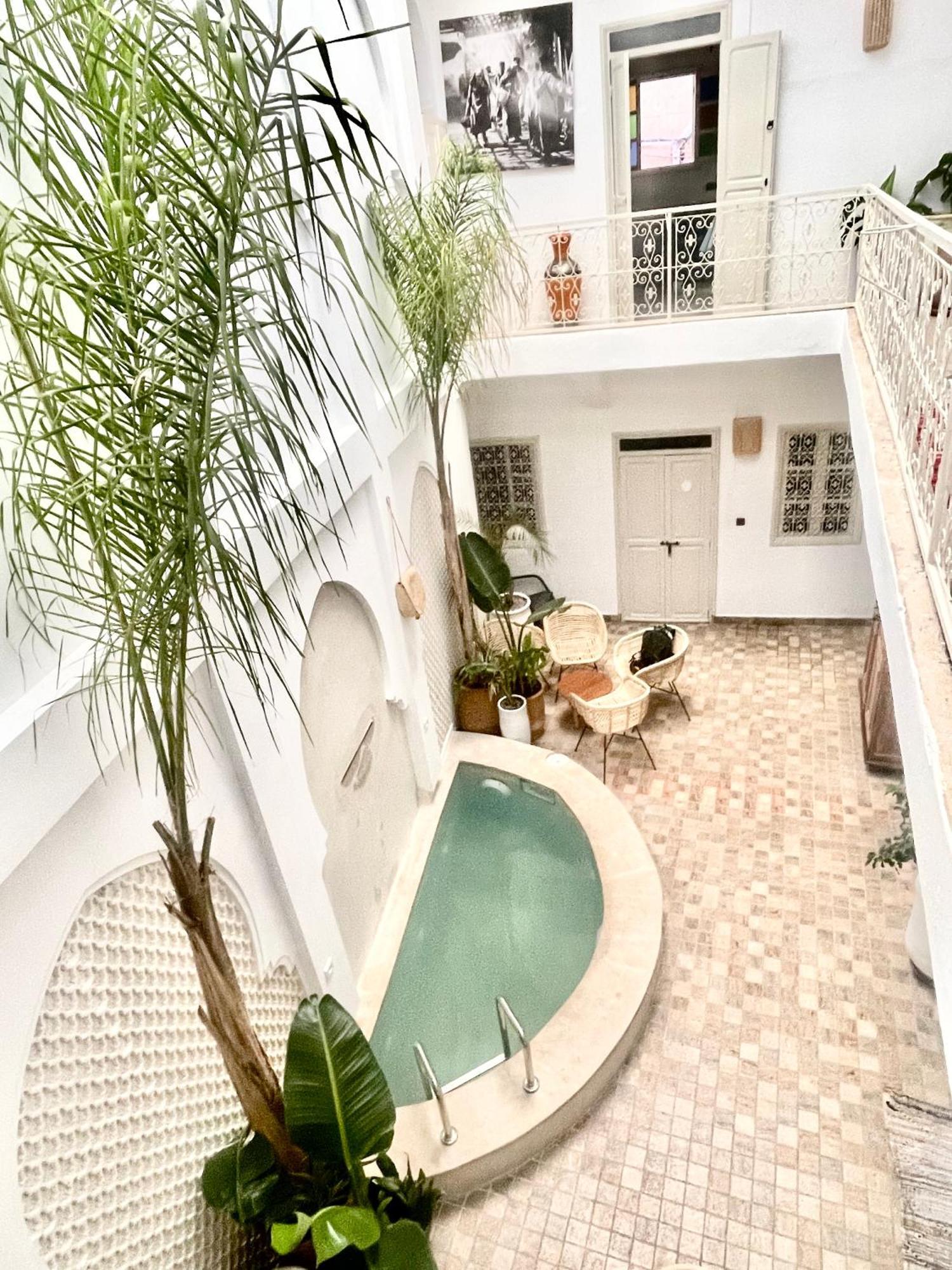 Riad Green Vines Marrakesch Exterior foto